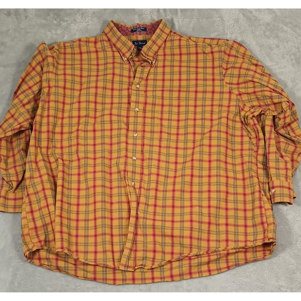 Paul Frederick long sleeve button up dress shirt, size 3XL